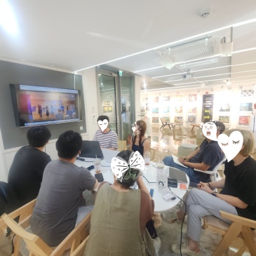 더리우 갤러리 협업 현장